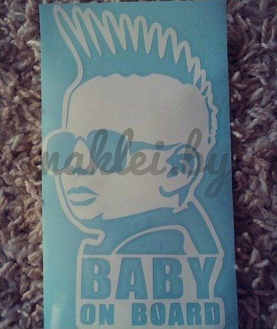 Наклейка "BABY ON BOARD"