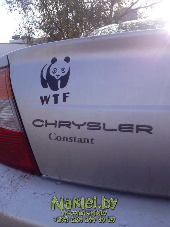 наклейки на авто минск