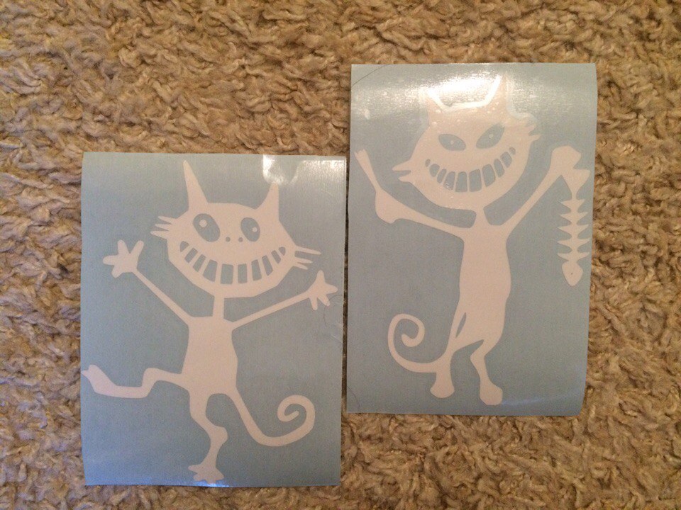 наклейки веселые котики минск