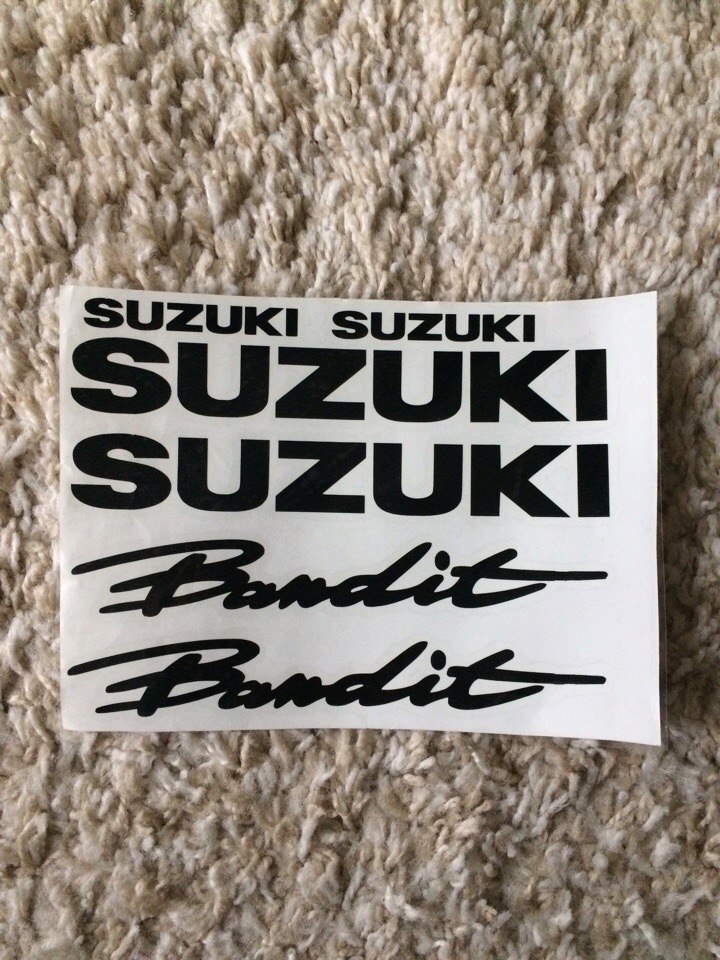мото наклейки suzuki bandit в минске