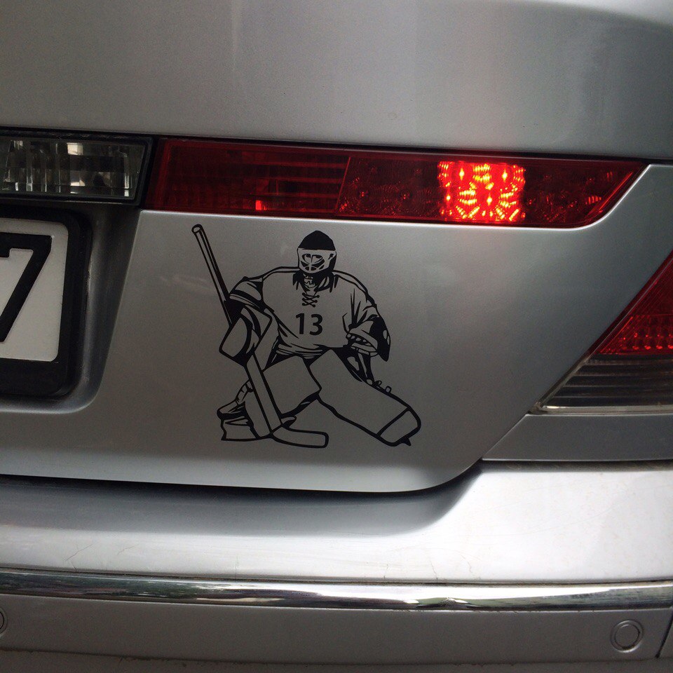 наклейки хоккеист минск