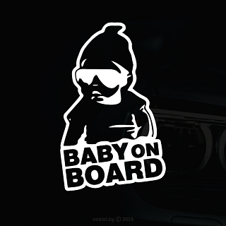 baby on board ребенок в машине наклейка цена